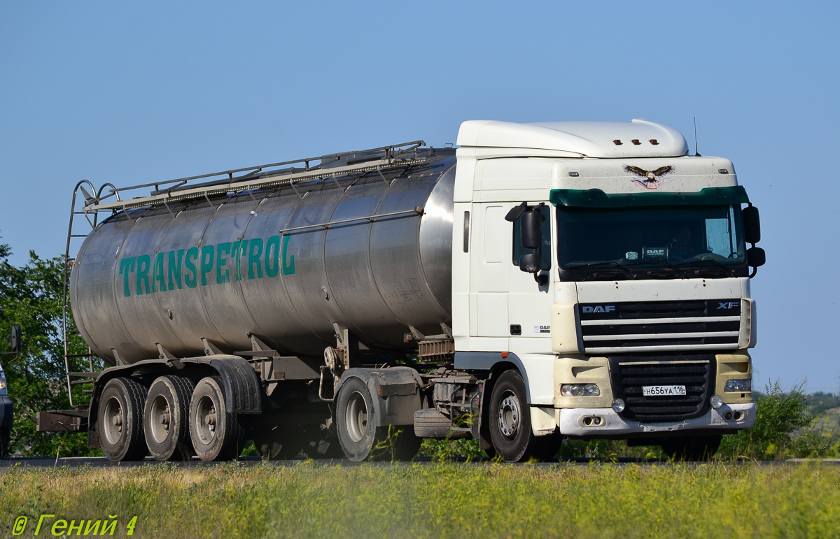 Татарстан, № Н 656 УА 116 — DAF XF105 FT