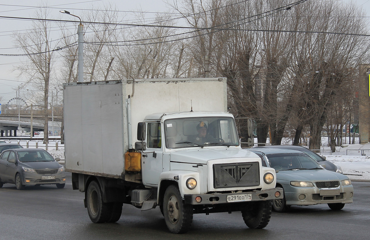 Челябинская область, № Е 291 ЕО 174 — ГАЗ-3309