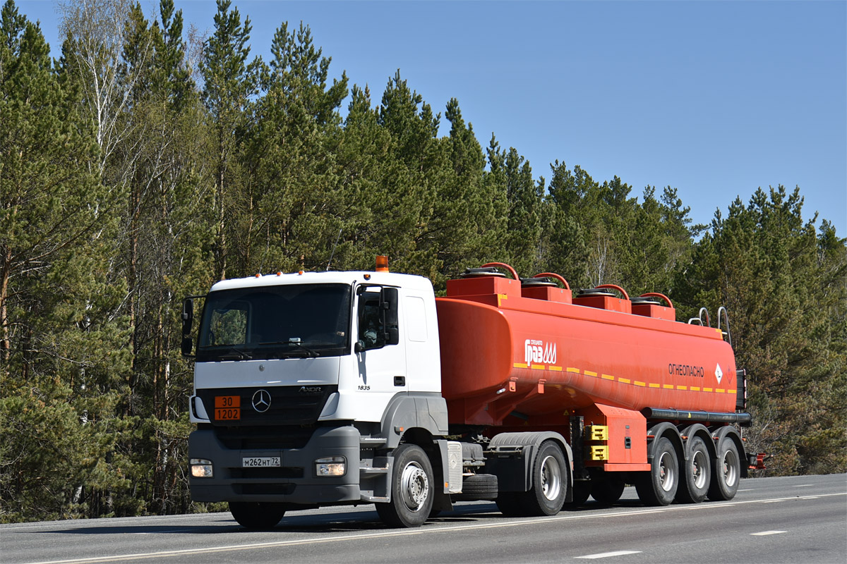 Тюменская область, № М 262 НТ 72 — Mercedes-Benz Axor 1835