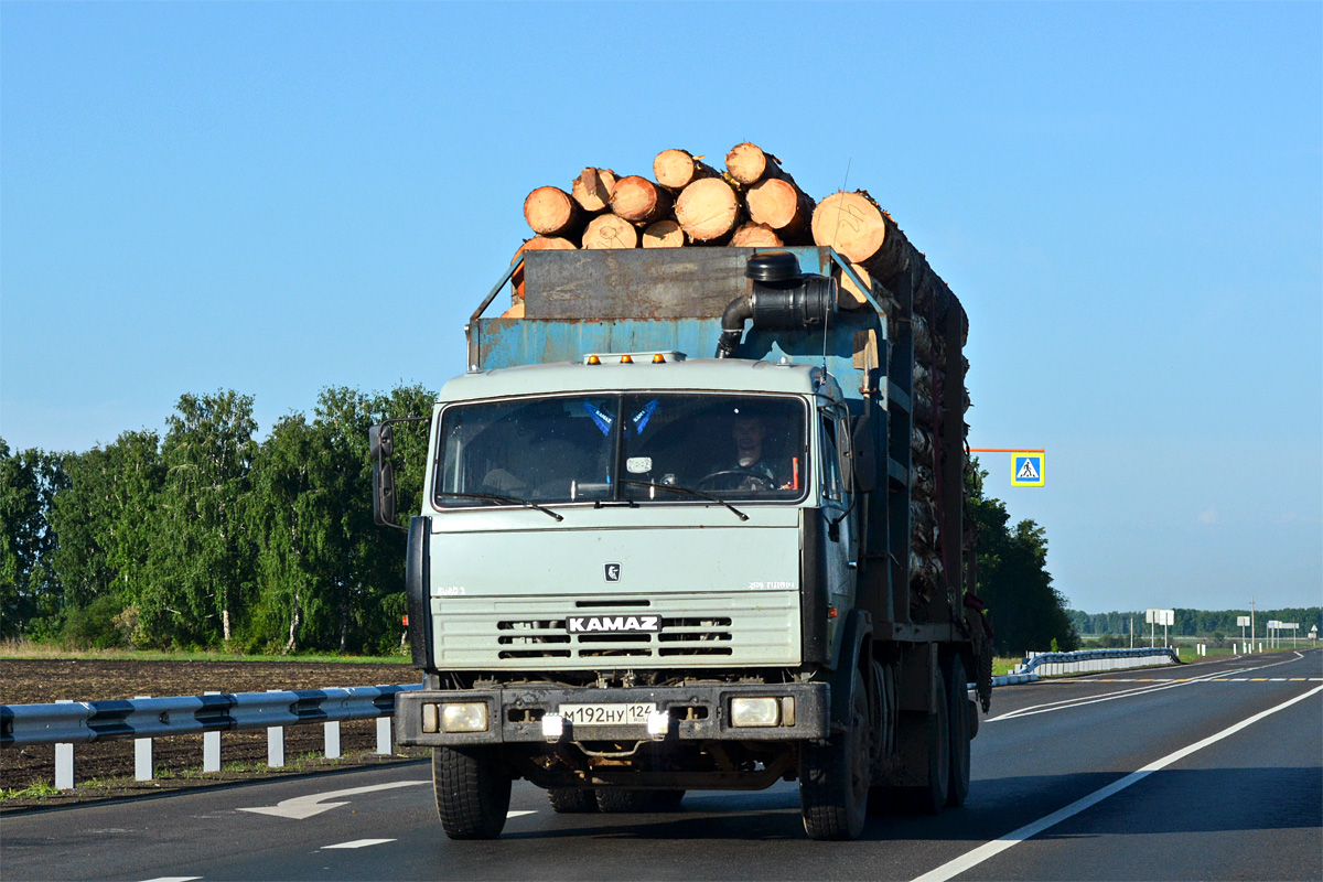 Красноярский край, № М 192 НУ 124 — КамАЗ-53215 [532150]