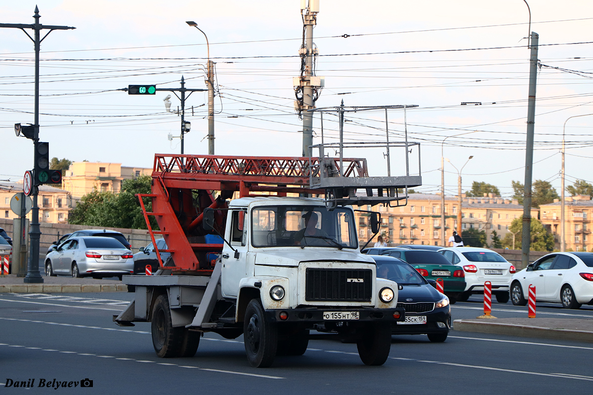 Санкт-Петербург, № О 155 НТ 98 — ГАЗ-3307