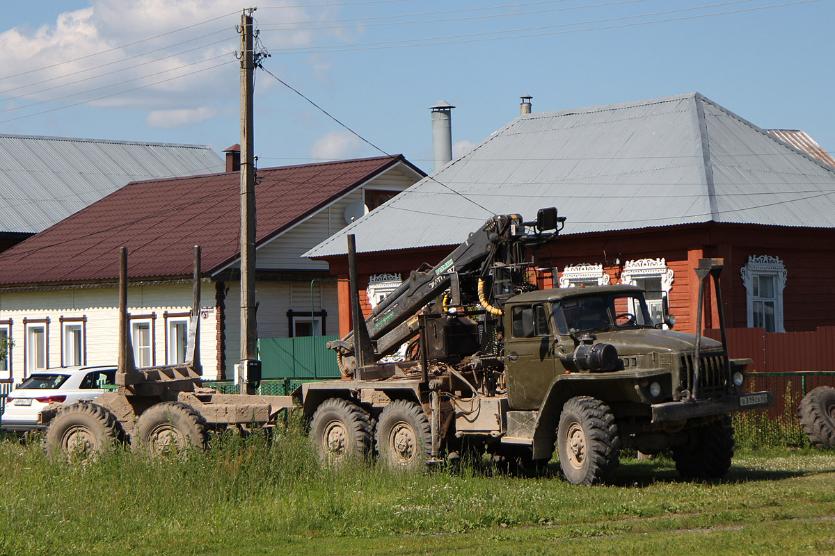 Рязанская область, № В 319 СК 62 — Урал-43204