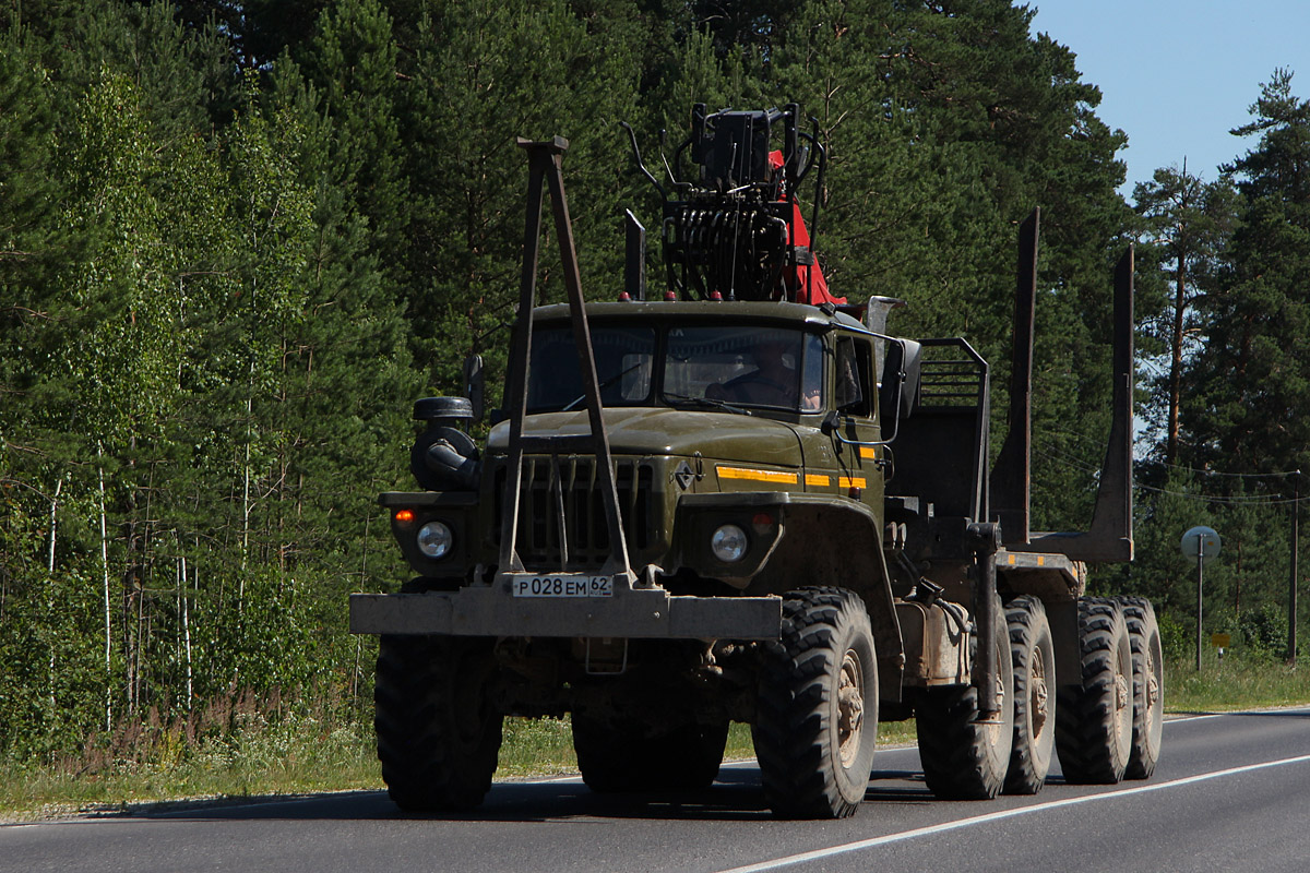 Рязанская область, № Р 028 ЕМ 62 — Урал-4320-10