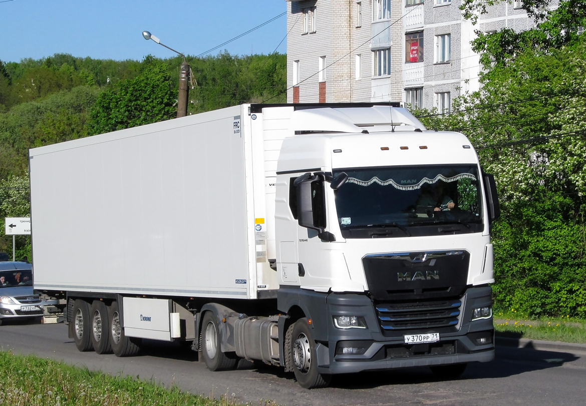 Тульская область, № У 370 РР 71 — MAN TGX ('2020) 18.440