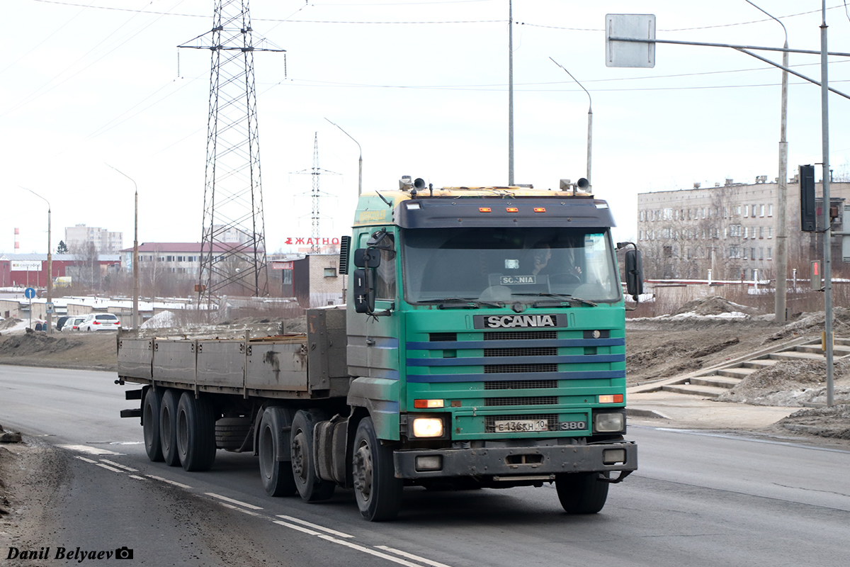 Карелия, № Е 136 КН 10 — Scania (III) R113M