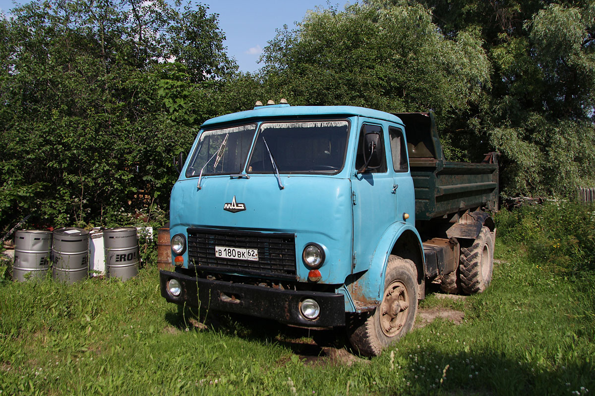 Рязанская область, № В 180 ВК 62 — МАЗ-5549