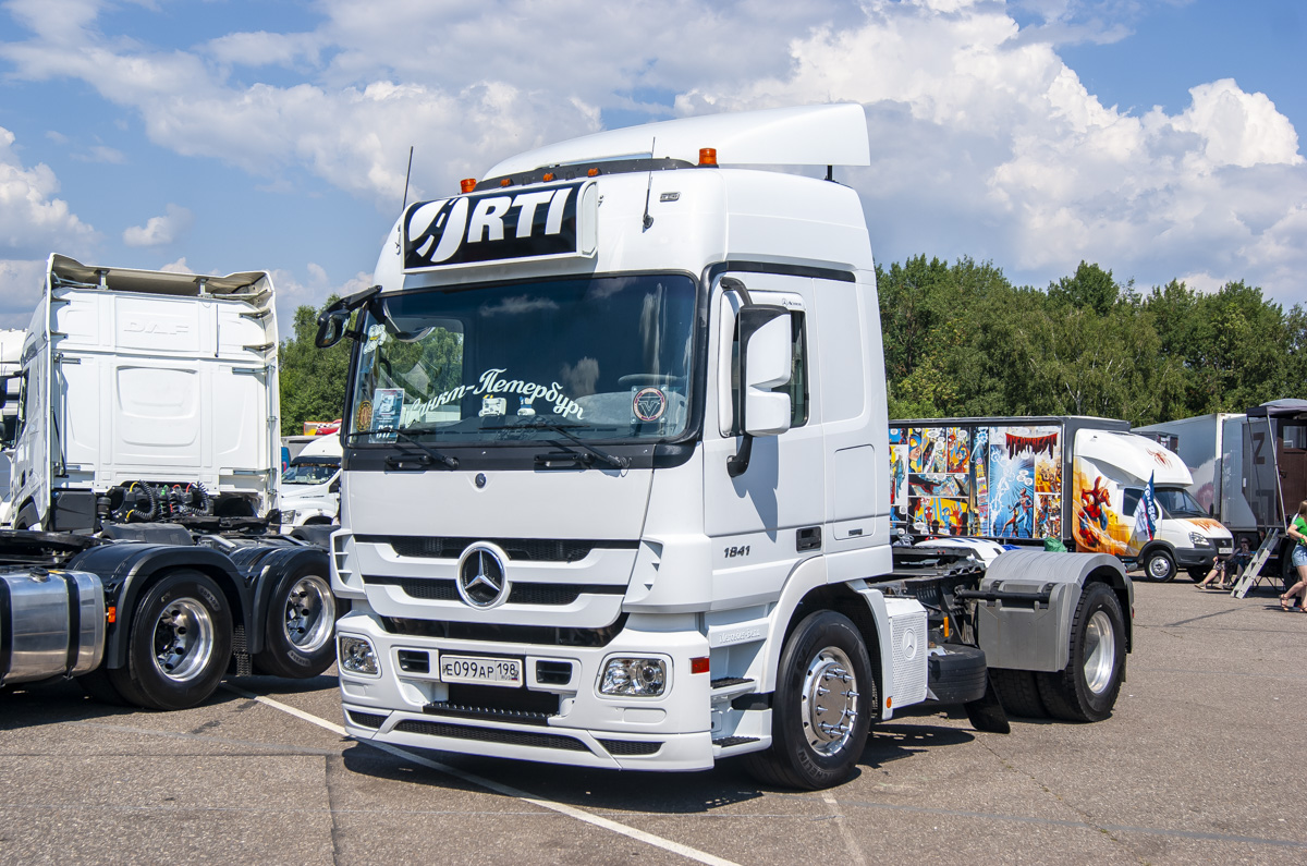 Санкт-Петербург, № Е 099 АР 198 — Mercedes-Benz Actros '09 1841 [Z9M]; Московская область — Фестиваль TruckDay 2024 — июнь