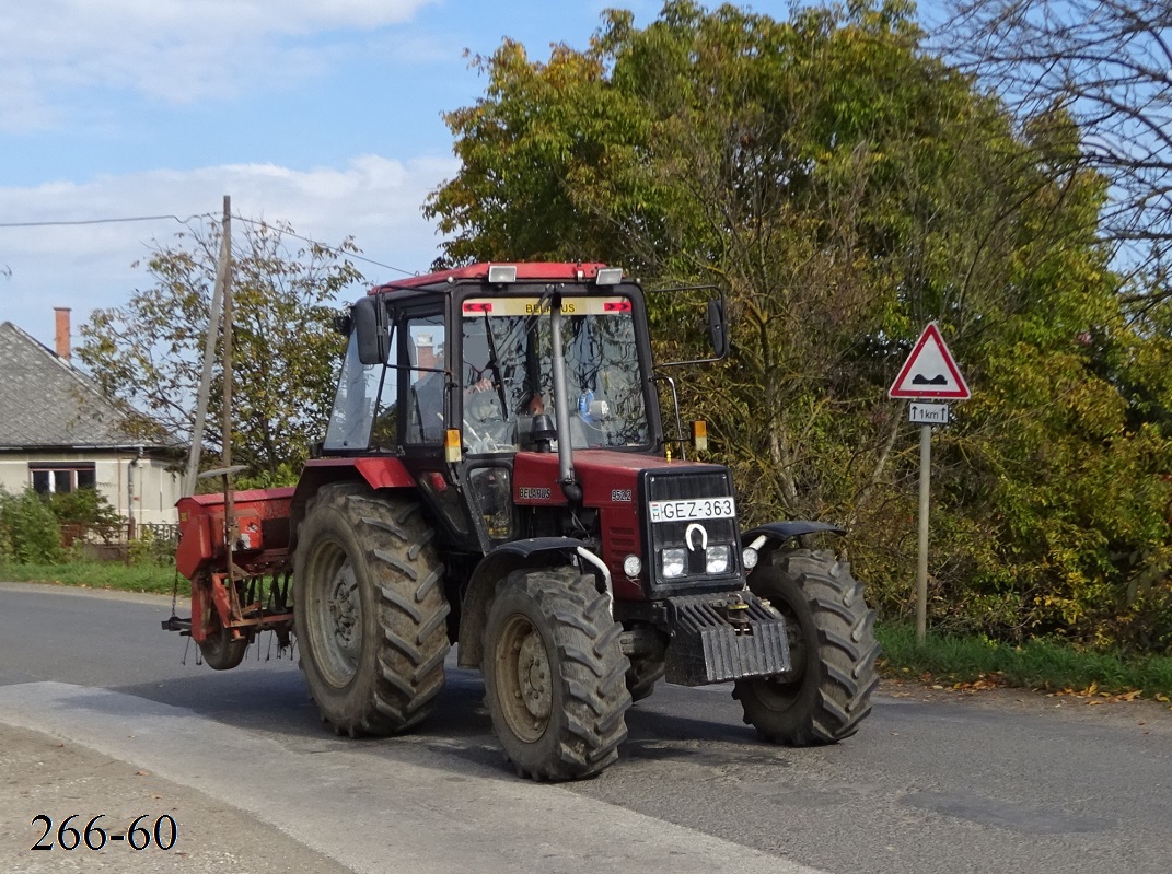 Венгрия, № GEZ-363 — Беларус-952