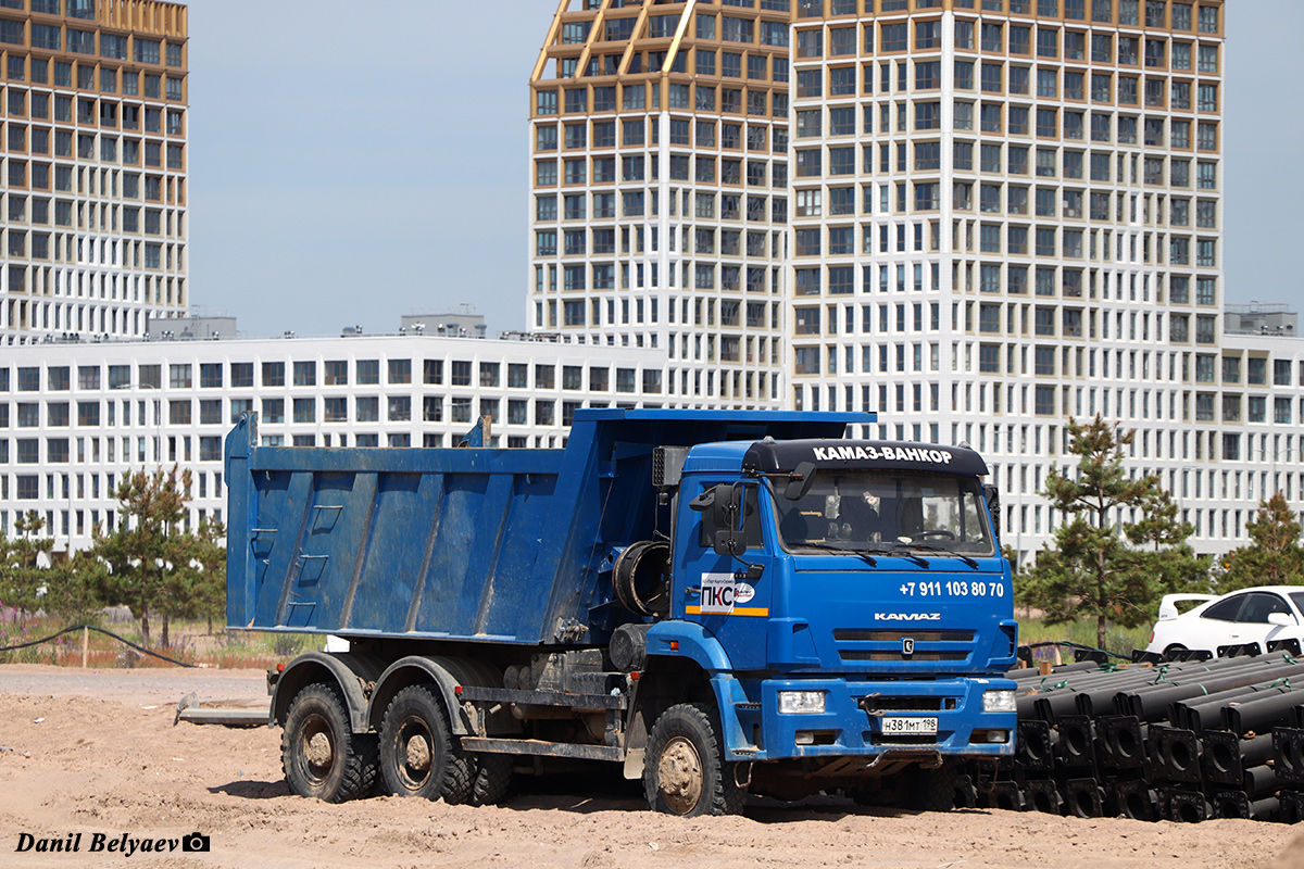 Санкт-Петербург, № Н 381 МТ 198 — КамАЗ-6522-RT [652205-R]