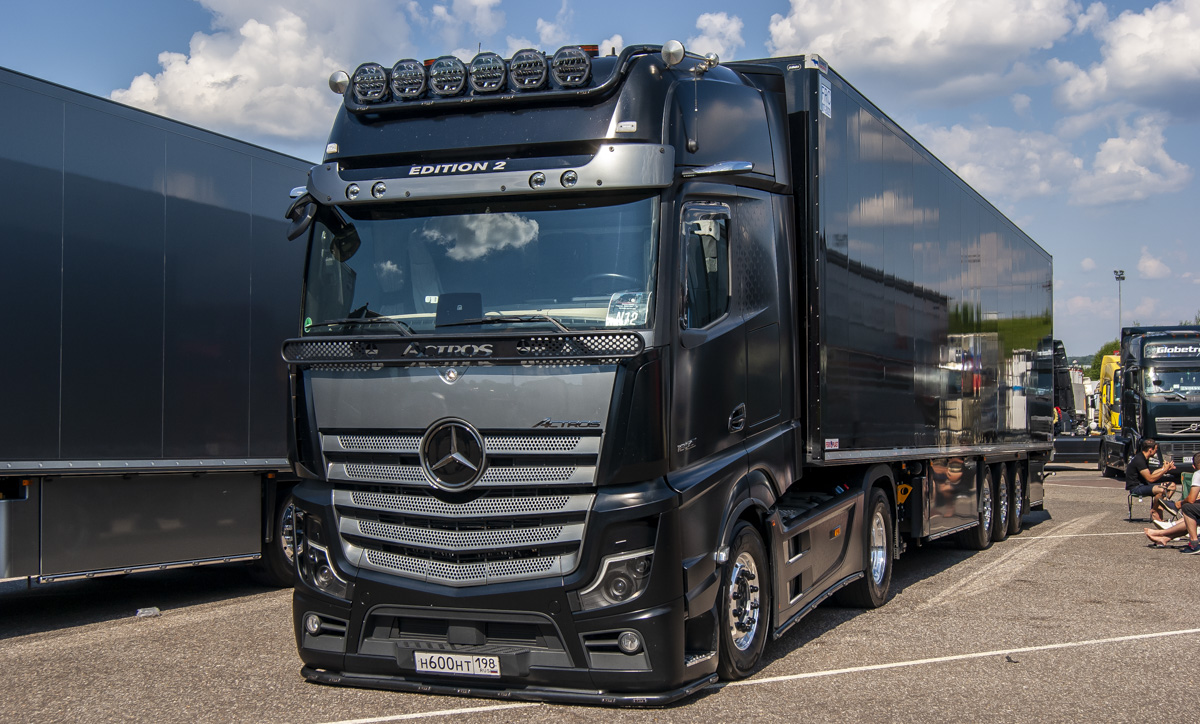 Санкт-Петербург, № Н 600 НТ 198 — Mercedes-Benz Actros ('2018) 1863; Московская область — Фестиваль TruckDay 2024 — июнь