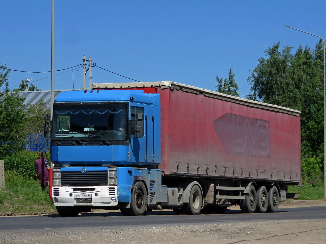 Свердловская область, № У 668 ЕР 96 — Renault Magnum Integral ('1997)