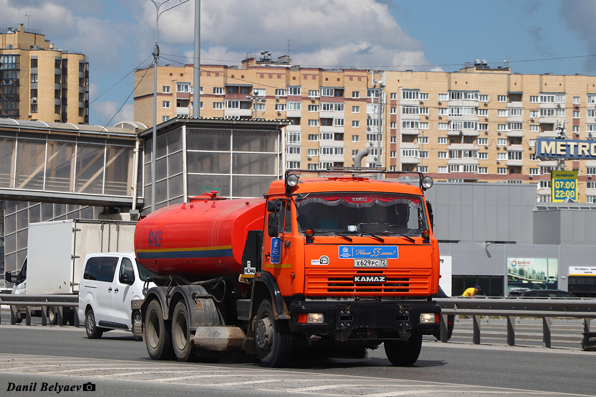 Тюменская область, № Х 629 РС 72 — КамАЗ-65115-D3