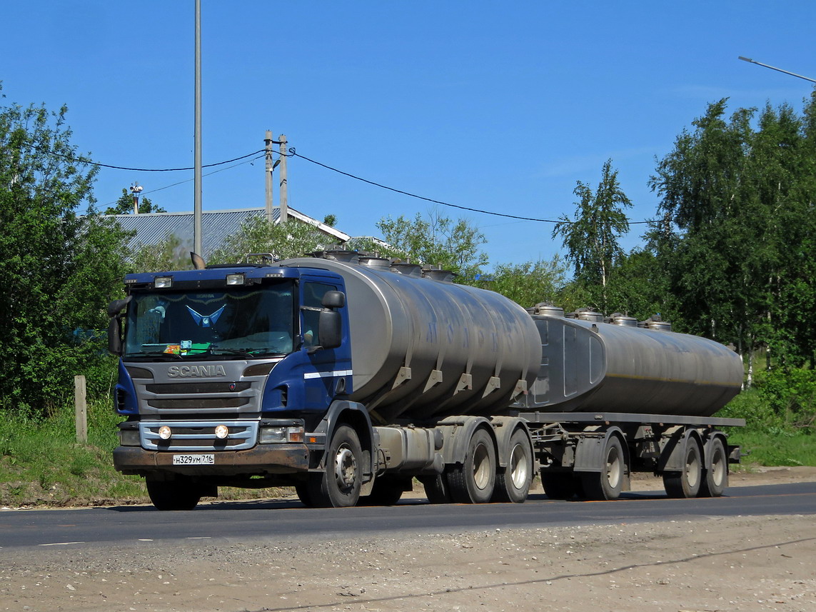 Татарстан, № Н 329 УМ 716 — Scania ('2011) P360