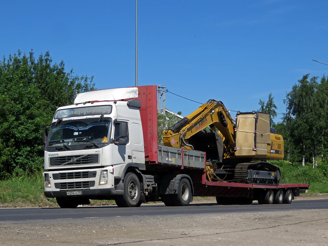 Калужская область, № Р 274 УА 40 — Volvo ('2002) FM12.400; Калужская область — Новая спецтехника