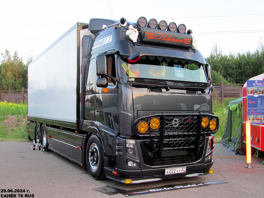 Алтайский край, № А 022 УУ 22 — Volvo ('2008) FH.520 [X9P]; Московская область — Фестиваль TruckDay 2024 — июнь