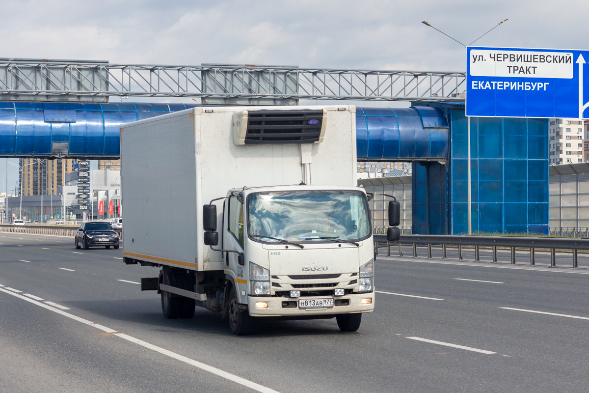 Москва, № Н 813 АВ 977 — Isuzu NQR90 [Z7X]