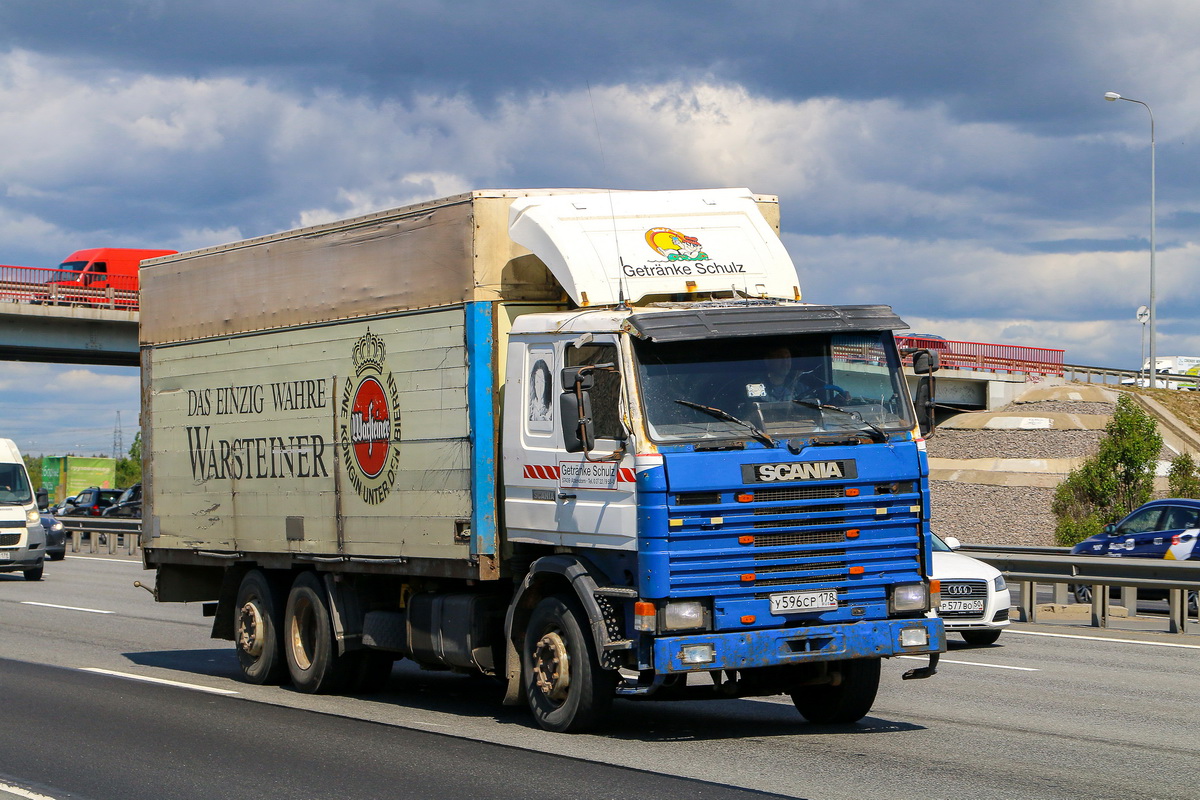 Санкт-Петербург, № У 596 СР 178 — Scania (II) (общая модель)