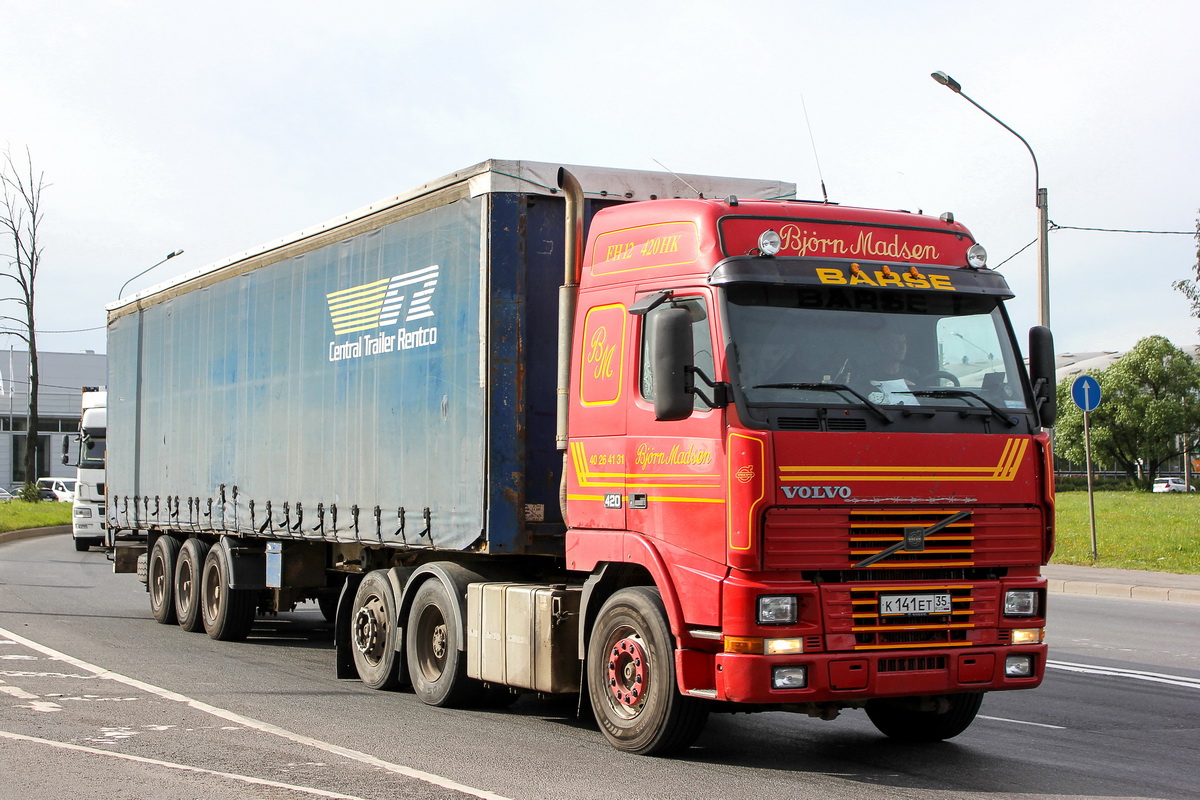 Вологодская область, № К 141 ЕТ 35 — Volvo ('1993) FH12.420