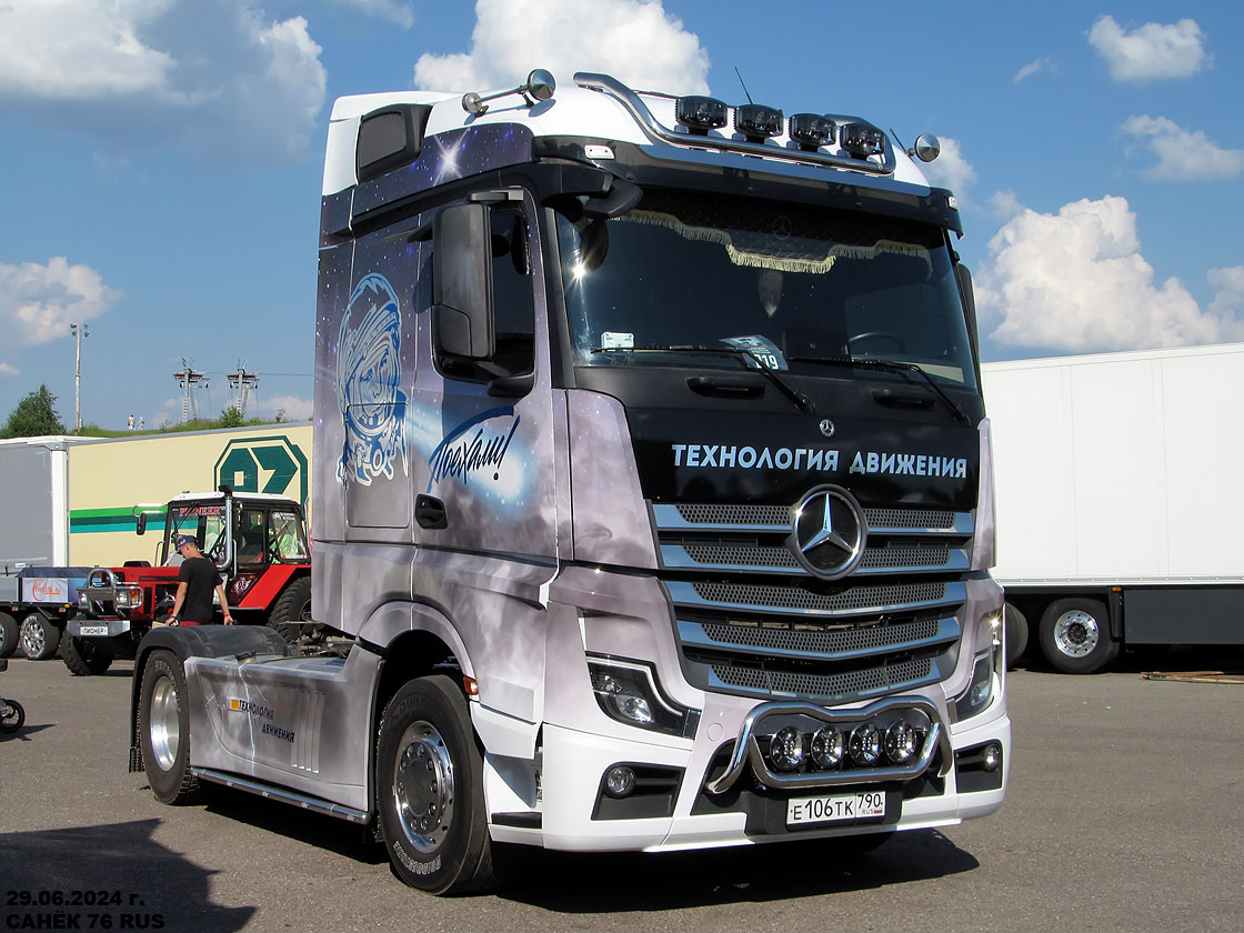 Московская область, № Е 106 ТК 790 — Mercedes-Benz Actros ('2022) [LRD]; Московская область — Фестиваль TruckDay 2024 — июнь