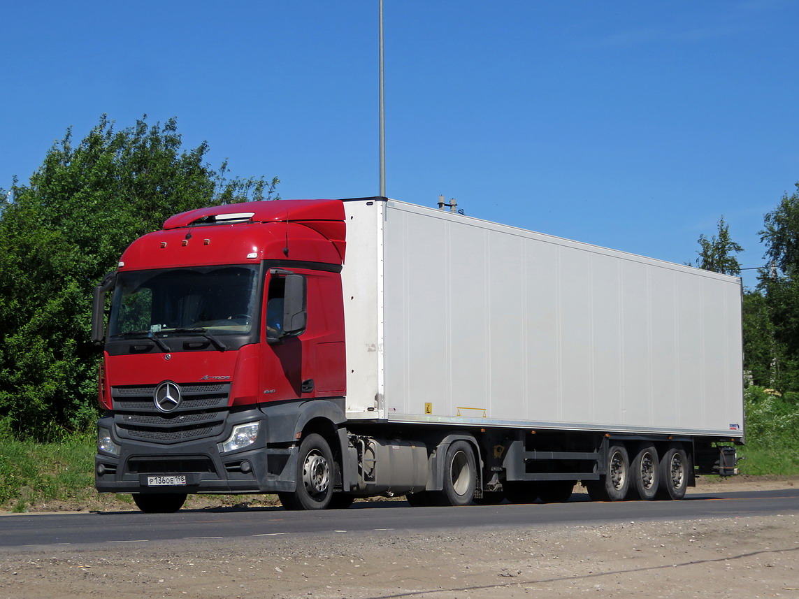 Санкт-Петербург, № Р 136 ОЕ 198 — Mercedes-Benz Actros '18 1840 [Z9M]