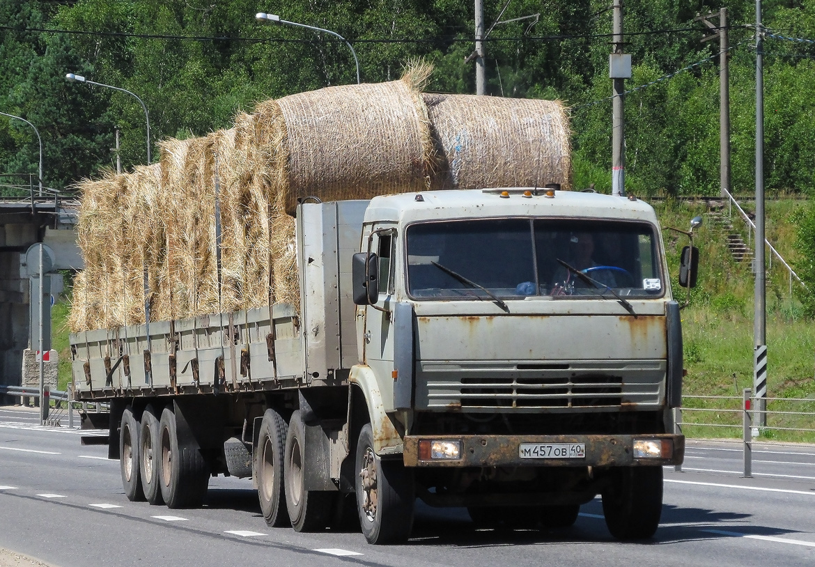 Калужская область, № М 457 ОВ 40 — КамАЗ-5410