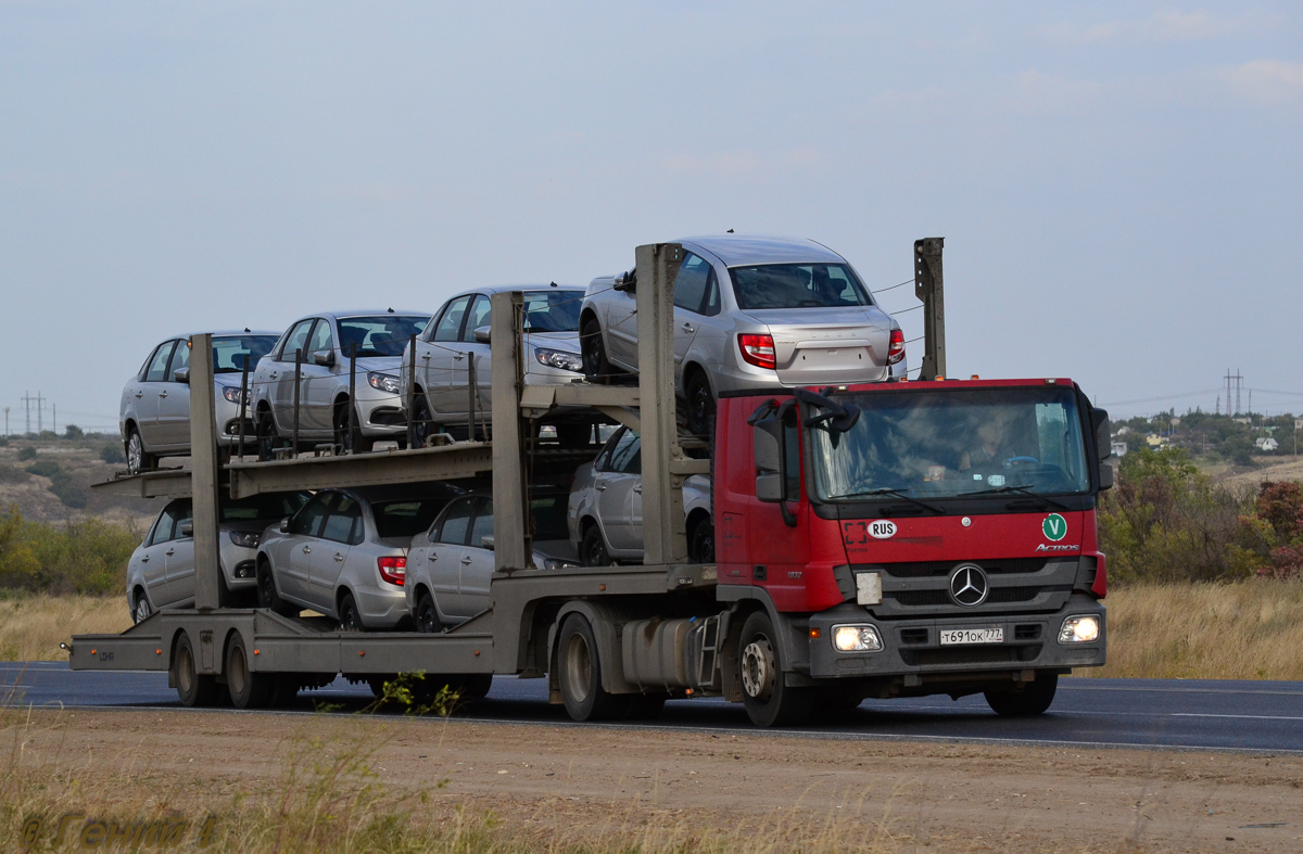 Москва, № Т 691 ОК 777 — Mercedes-Benz Actros '09 1832 [Z9M]