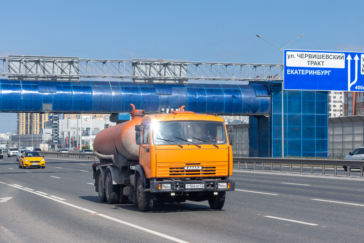 Тюменская область, № Т 184 УР 72 — КамАЗ-65115 (общая модель)