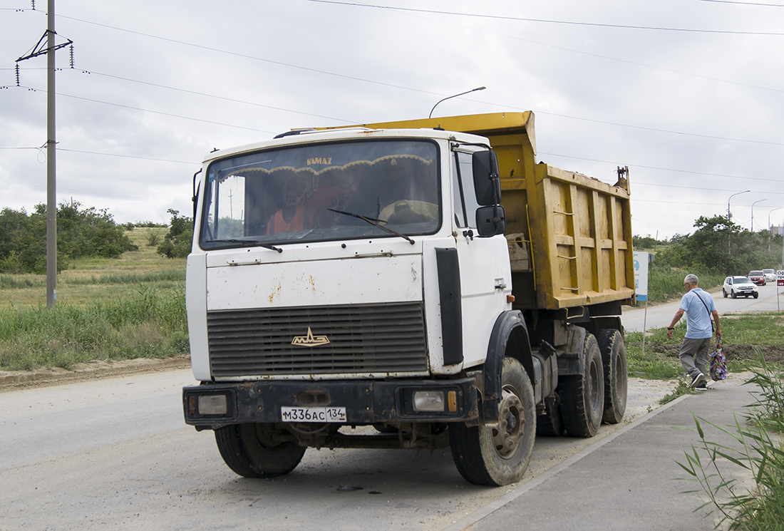 Волгоградская область, № М 336 АС 134 — МАЗ-551605