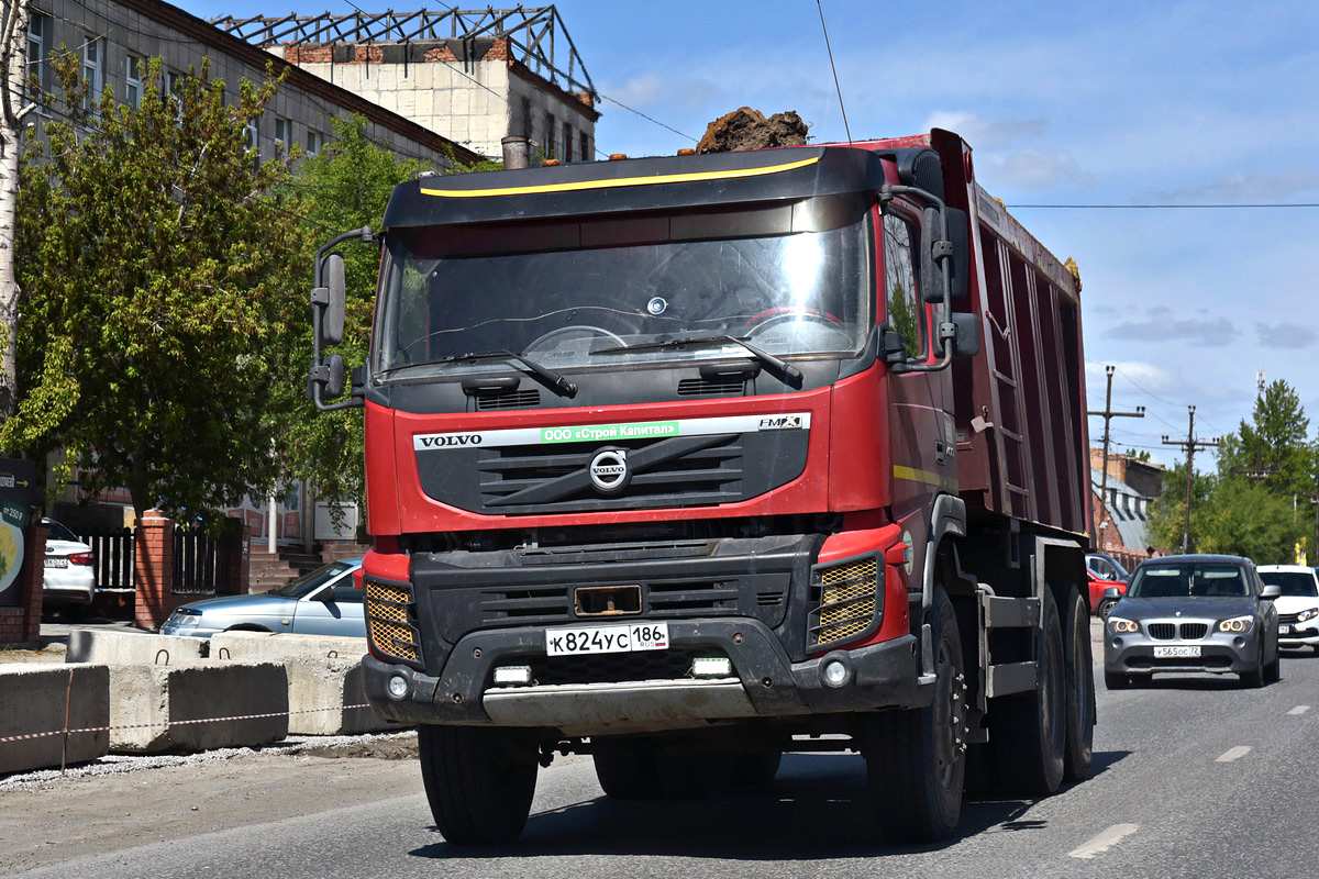 Ханты-Мансийский автоном.округ, № К 824 УС 186 — Volvo ('2010) FMX.400 [X9P]