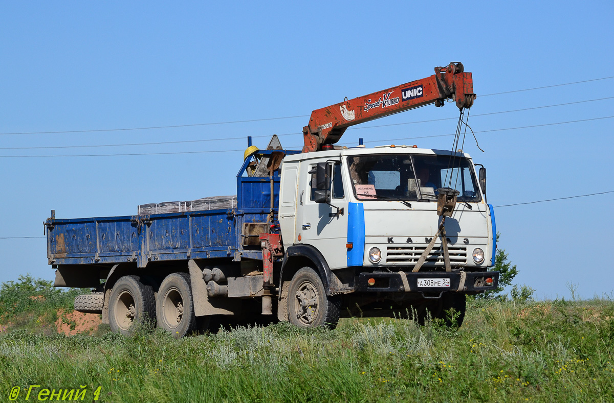 Волгоградская область, № А 308 МЕ 34 — КамАЗ-5320