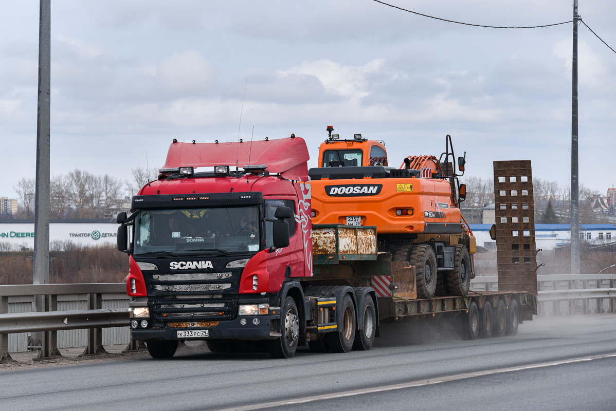 Архангельская область, № К 333 РС 29 — Scania ('2011) P400