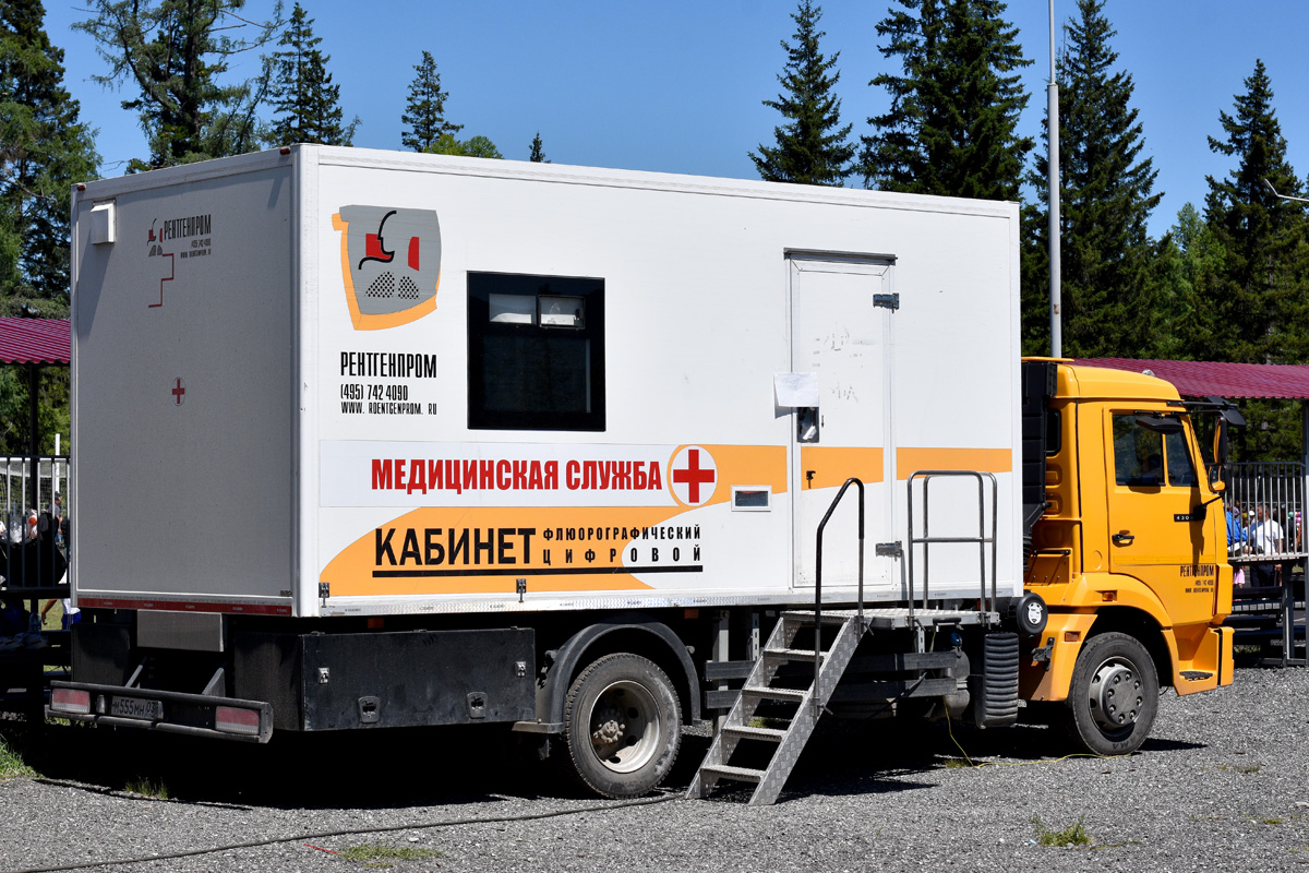 Бурятия, № М 555 МН 03 — КамАЗ-4308-G5