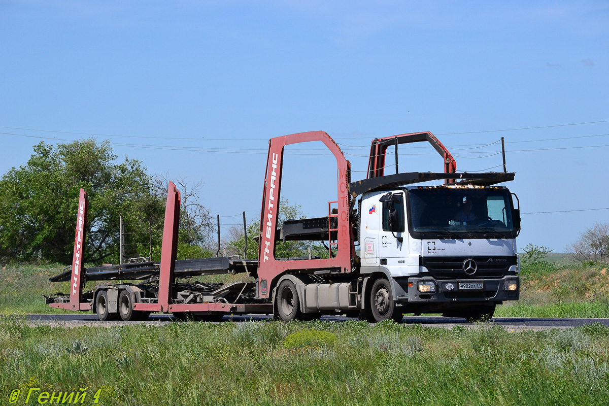 Москва, № М 902 ОА 177 — Mercedes-Benz Actros ('2003) 1836