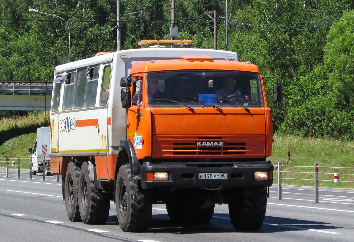 Калужская область, № Н 198 РС 40 — КамАЗ-43114-15 [43114R]