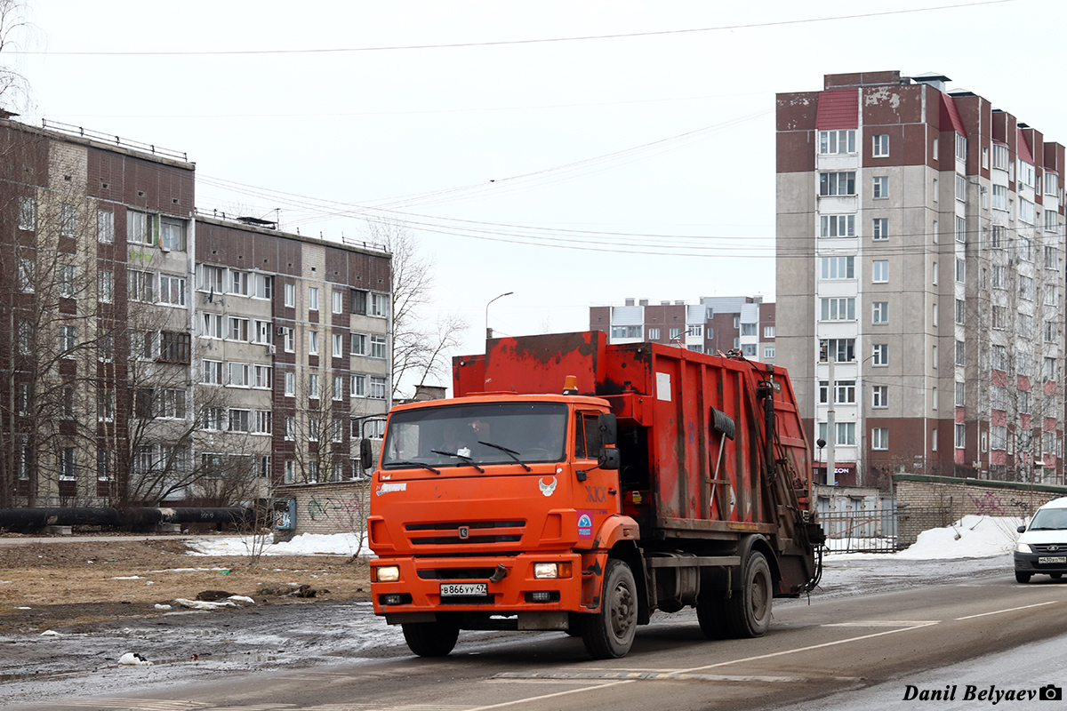 Ленинградская область, № В 866 УУ 47 — КамАЗ-53605-A4