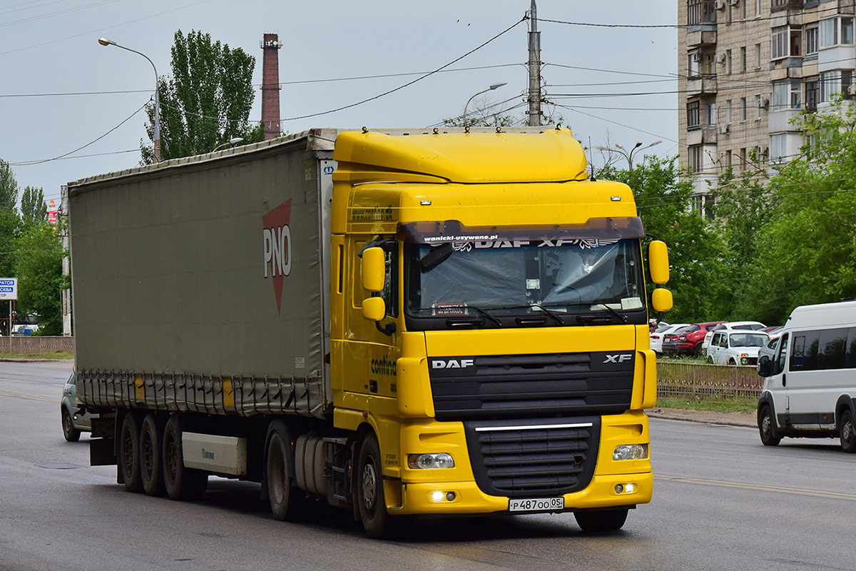 Дагестан, № Р 487 ОО 05 — DAF XF105 FT