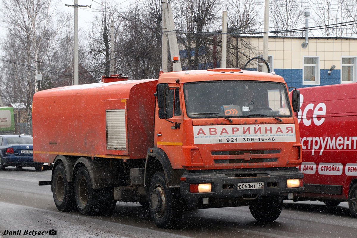 Санкт-Петербург, № В 068 МТ 178 — КамАЗ-65115-N3