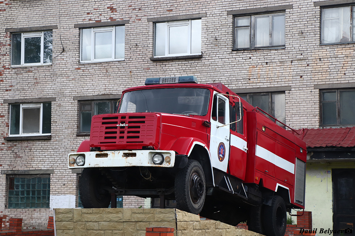 Санкт-Петербург, № (78) Б/Н 0042 — ЗИЛ-433104; Техника на постаментах, памятники (Санкт-Петербург); Санкт-Петербург — Автомобили на постаментах