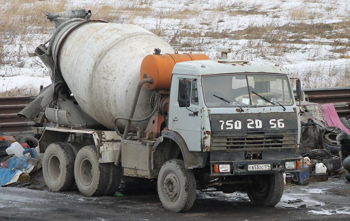 Челябинская область, № С 653 ОС 174 — КамАЗ-53228-15 [53228R]