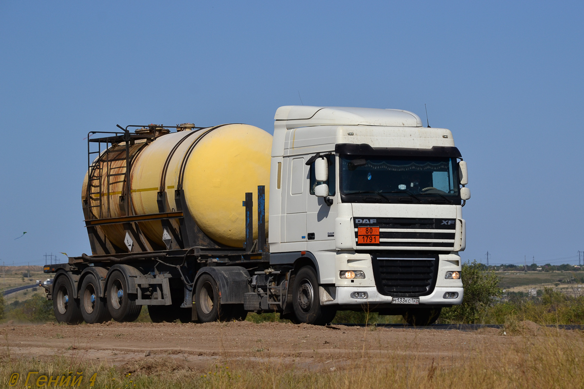 Краснодарский край, № М 133 КС 123 — DAF XF105 FT