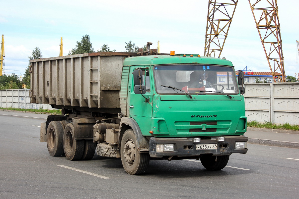 Ленинградская область, № Х 638 АУ 47 — КамАЗ-53212