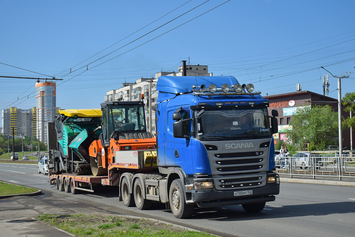 Алтайский край, № А 780 МТ 122 — Scania ('2013) G400