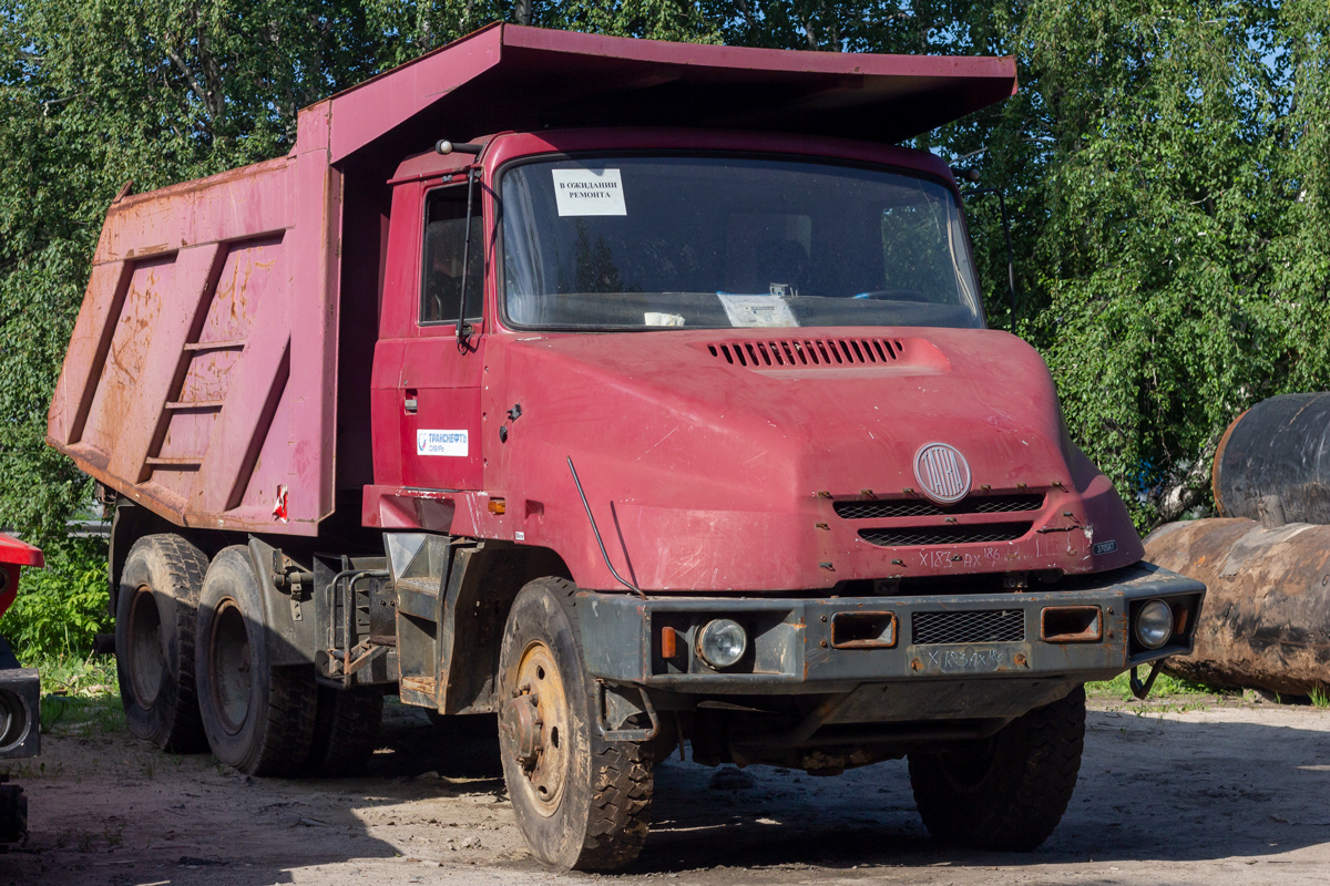 Тюменская область, № Х 183 АХ 186 — Tatra 163 Jamal; Тюменская область — Автомобили без номеров