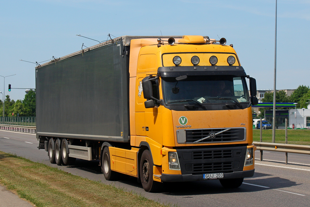 Литва, № GUJ 203 — Volvo ('2002) FH12.440