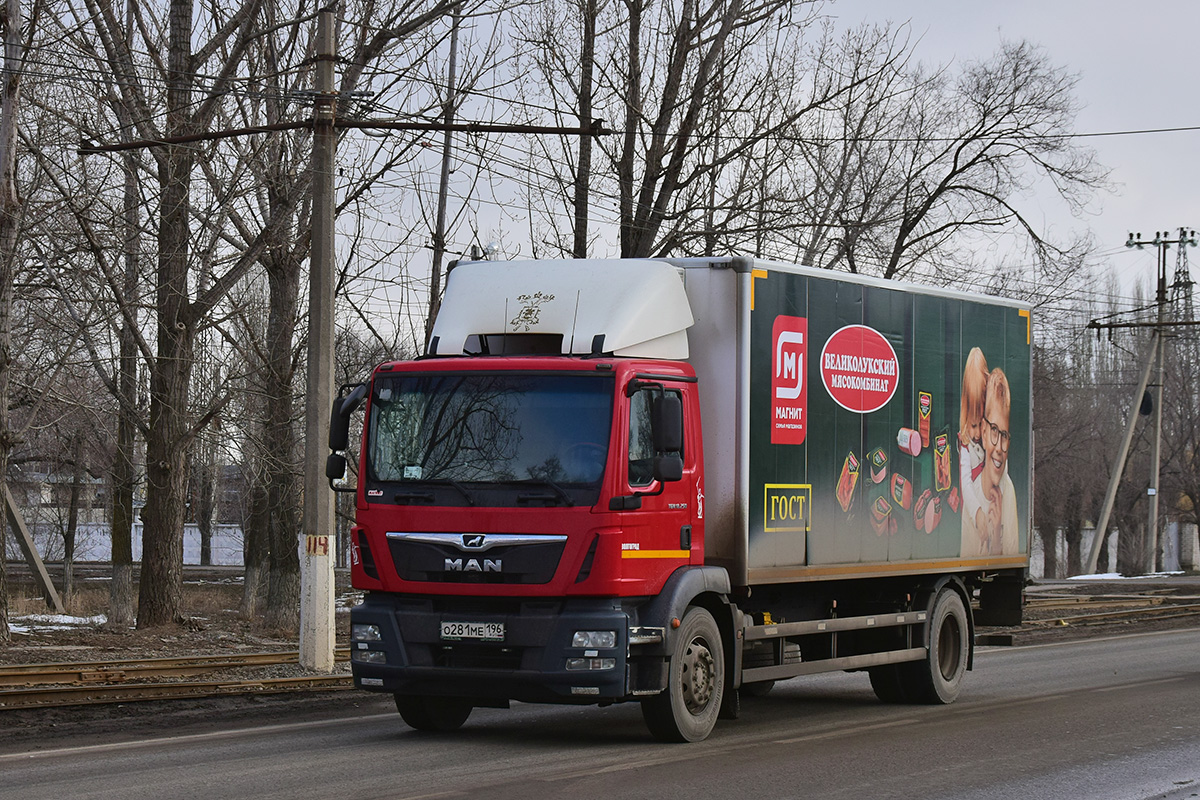 Волгоградская область, № О 281 МЕ 196 — MAN TGM 18.250