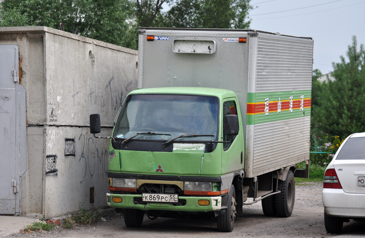 Омская область, № К 869 РС 55 — Mitsubishi Fuso (общая модель)