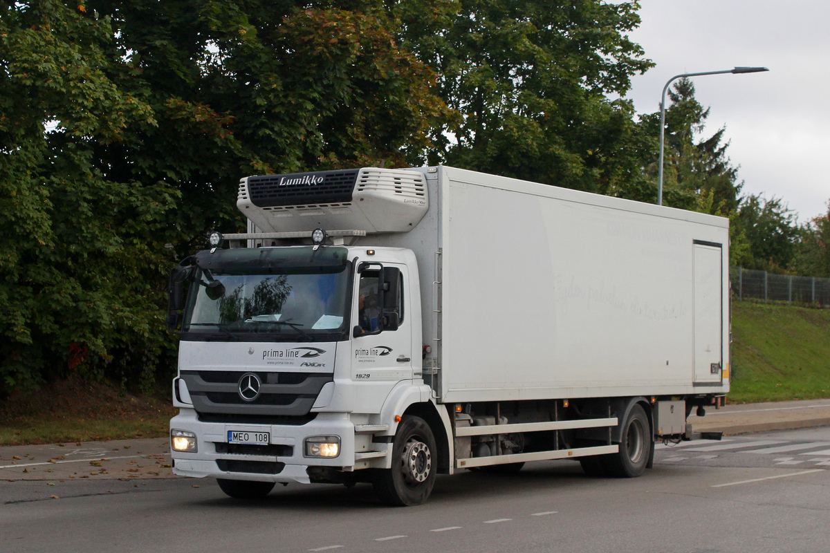 Литва, № MEO 108 — Mercedes-Benz Axor (общ.м)