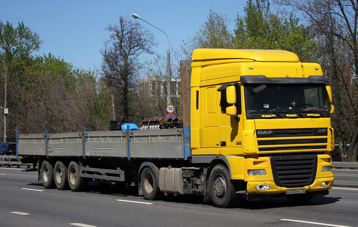 Московская область, № В 200 НВ 790 — DAF XF105 FT