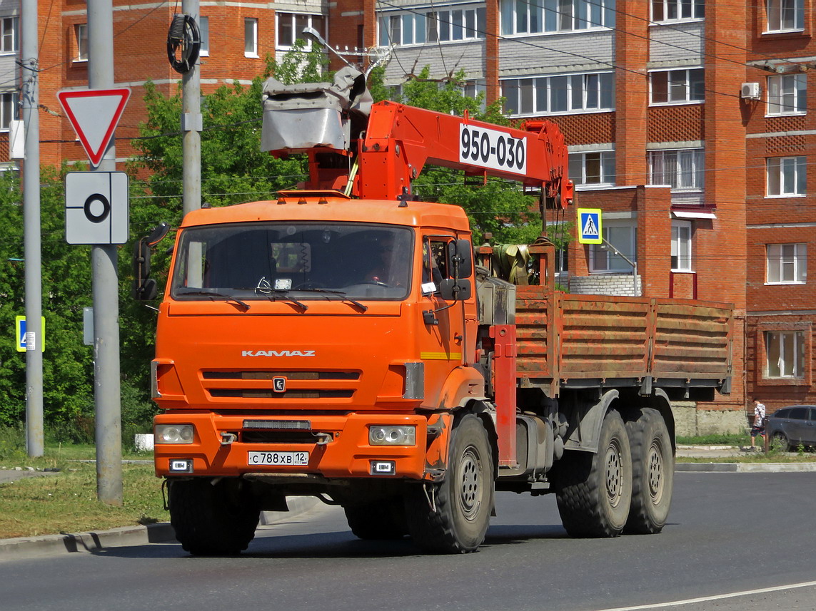 Марий Эл, № С 788 ХВ 12 — КамАЗ-43118 (общая модель)