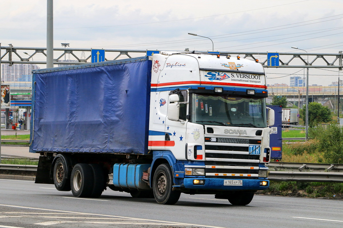 Вологодская область, № А 165 ХР 35 — Scania ('1996) R124L